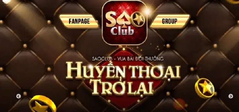 Logo nhận diện của cổng game bài Sao Club